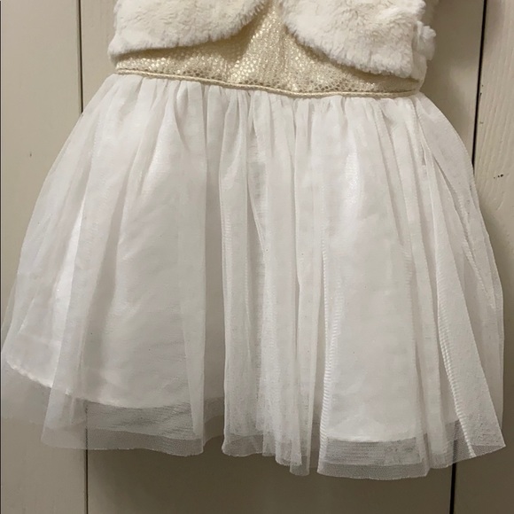 Jona Michelle Cream Formal Dress with Shrug - Picture 3 of 9